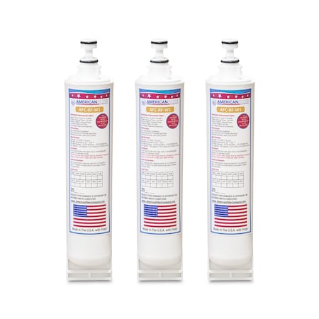 AFC Brand AFC-RF-W1, Compatible To Refrigerator Water And Ice Filter  KBULT3661A (3PK) Made By AFC